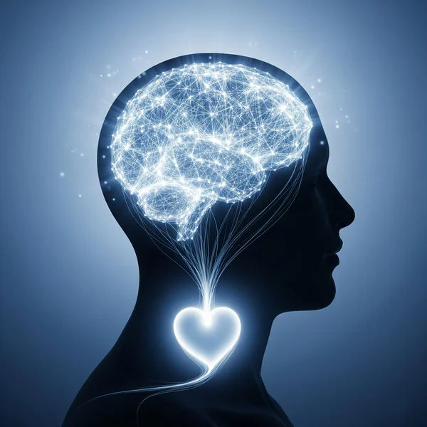 Concetto astratto dell’intelligenza emotiva nel cervello