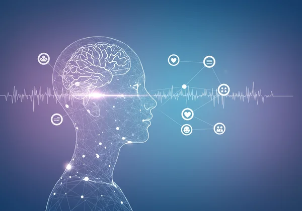 Abstract representation of self-discovery and emotional growth