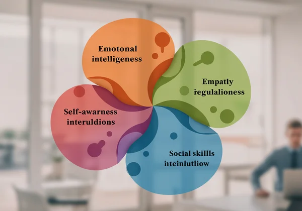 Visualizing emotional intelligence components for team success.