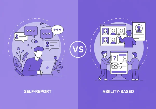 Comparing self-report and ability-based EQ tests.